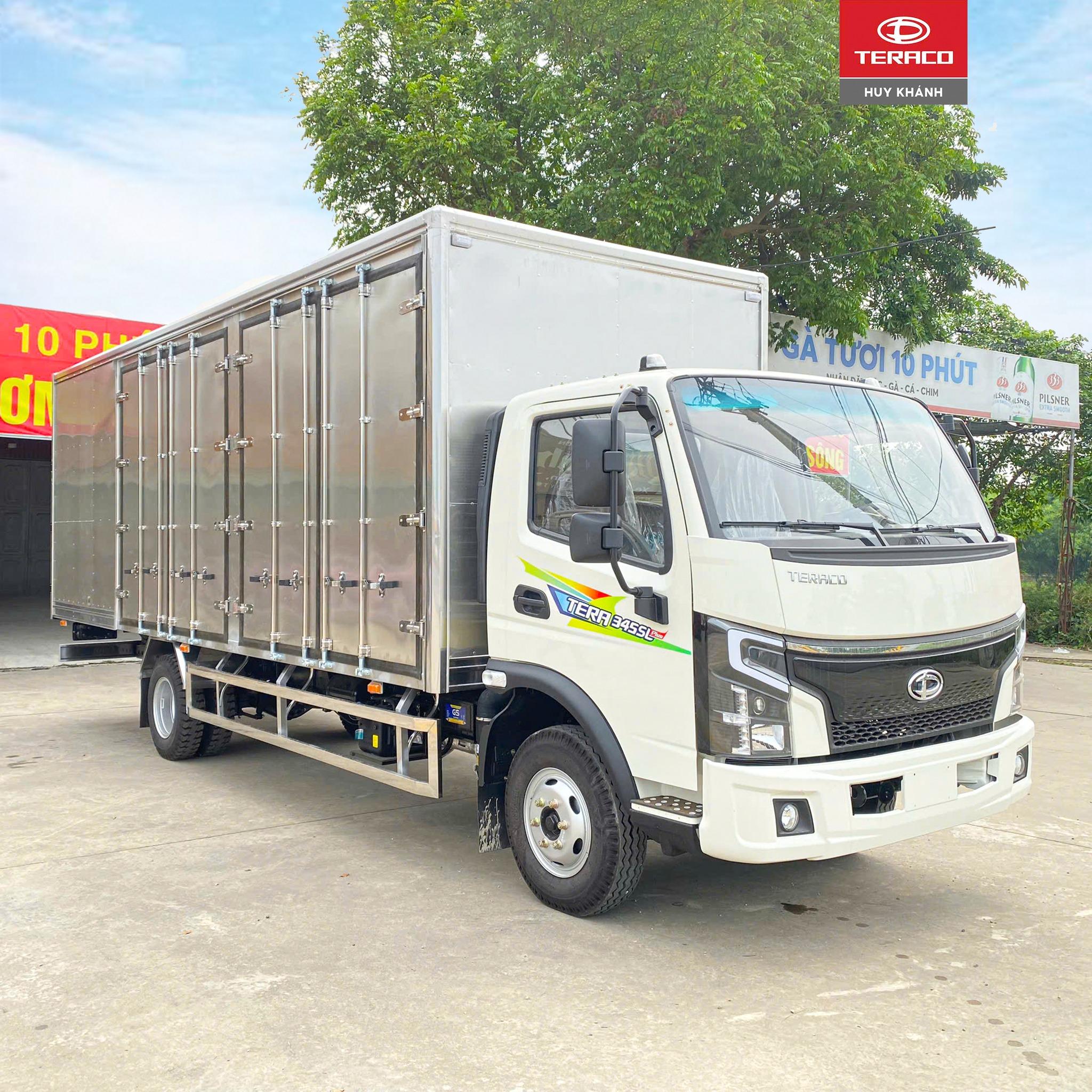 TERA 345SL PLUS THÙNG KÍN 6M2: XE ĐẸP, GIÁ RẺ, THÙNG HÀNG LỚN: