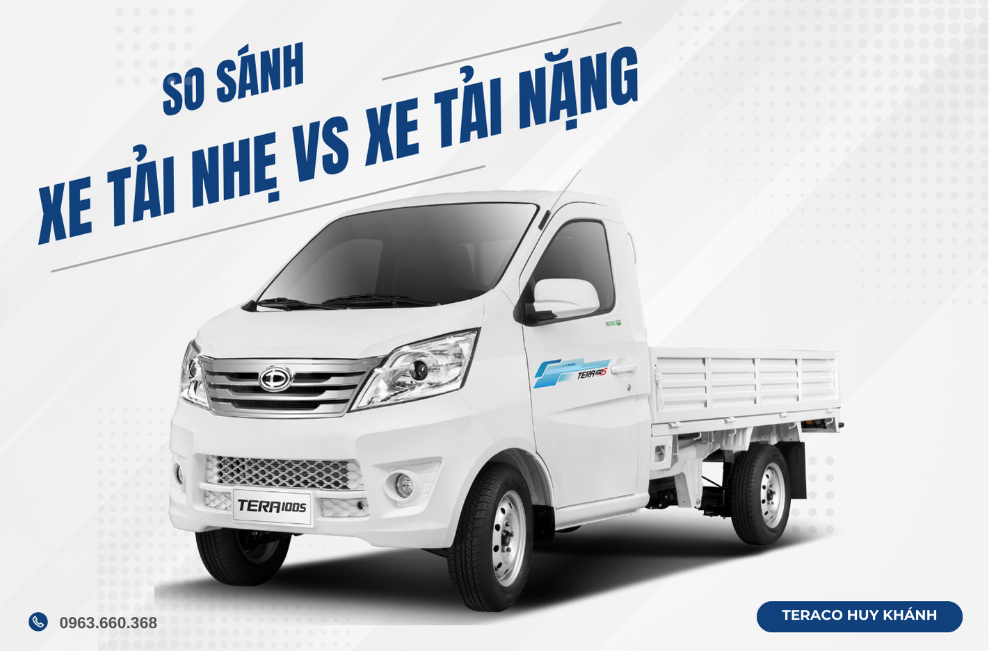 XE TẢI NHỎ VÀ XE TẢI HẠNG NẶNG CÓ SỰ KHÁC NHAU NHƯ THẾ NÀO?