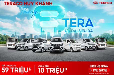 Tháng 8 Sắm Xe Tải Tera - Nhận Ưu Đãi Siêu Đã