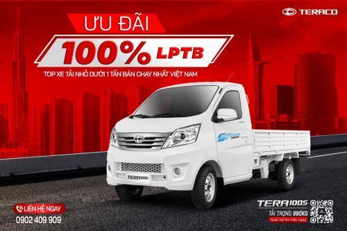 DAEHAN MOTORS ƯU ĐÃI 100% LỆ PHÍ TRƯỚC BẠ CÙNG NHIỀU QUÀ TẶNG HẤP DẪN KHI MUA XE TERACO TRONG THÁNG 09/2024