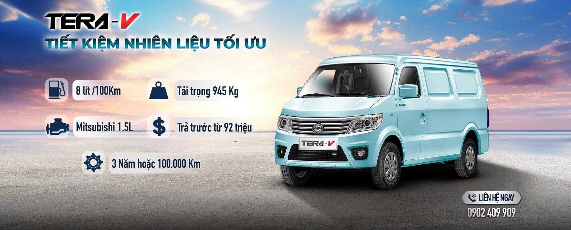 TERA-V, chiến binh đang dần khẳng định vị thế, trở thành một trong những mẫu xe bán chạy hàng đầu phân khúc mini van