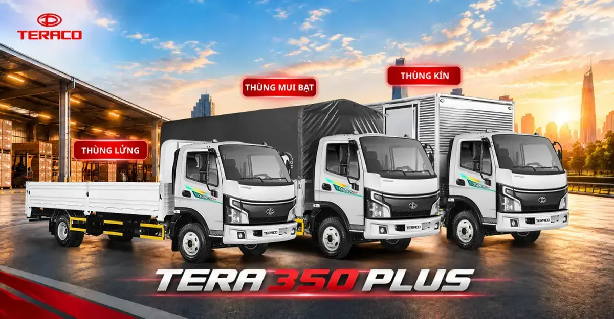 Xe tải nhẹ thùng dài 6m3 chuyên chở sắt thép, ống nhựa và vật liệu xây dựng cồng kềnh.