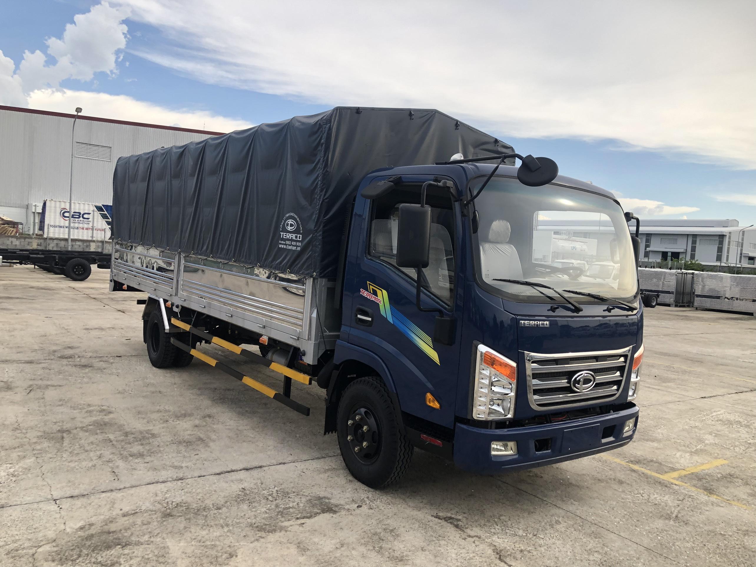 Xe Tải Tera345SL 3.5 Tấn Thùng Mui Bạt Mở Bửng | Teraco Huy Khánh